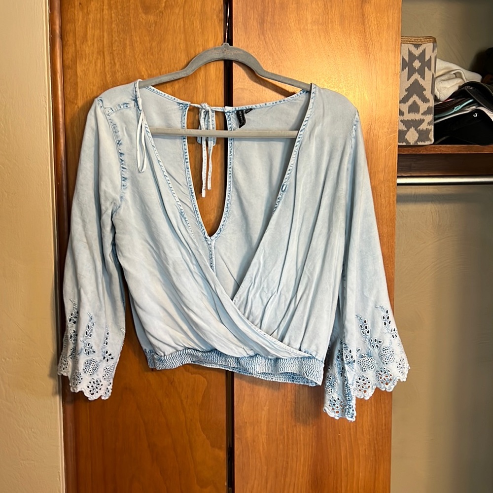 Denim shirt